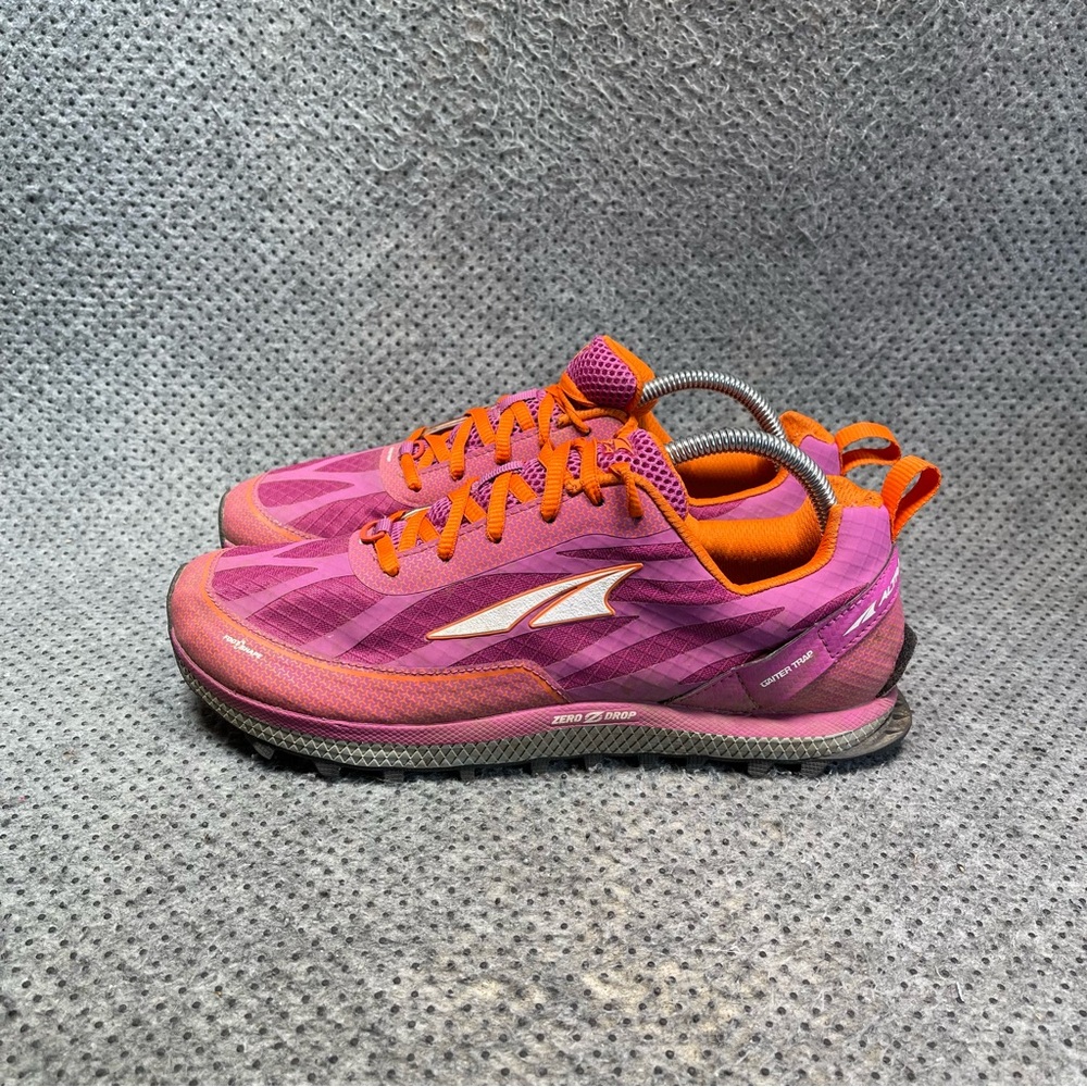 Altra Women's Pink and Orange Trail Running Sneakers